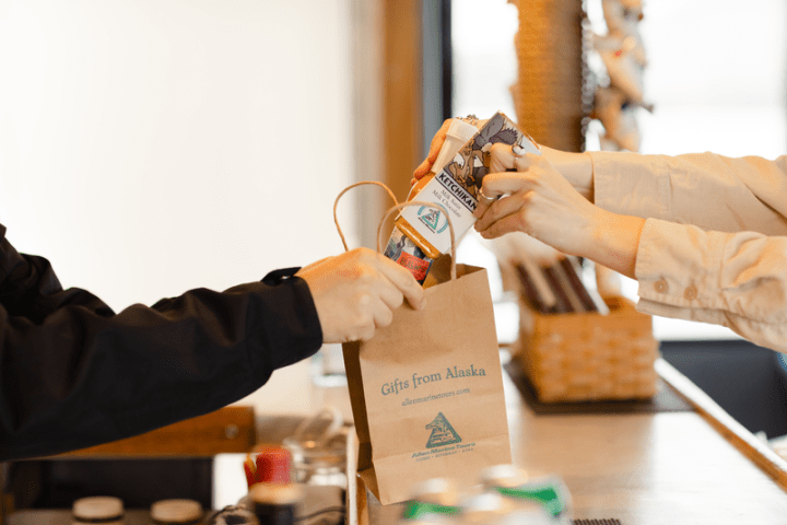 a person sitting at a table