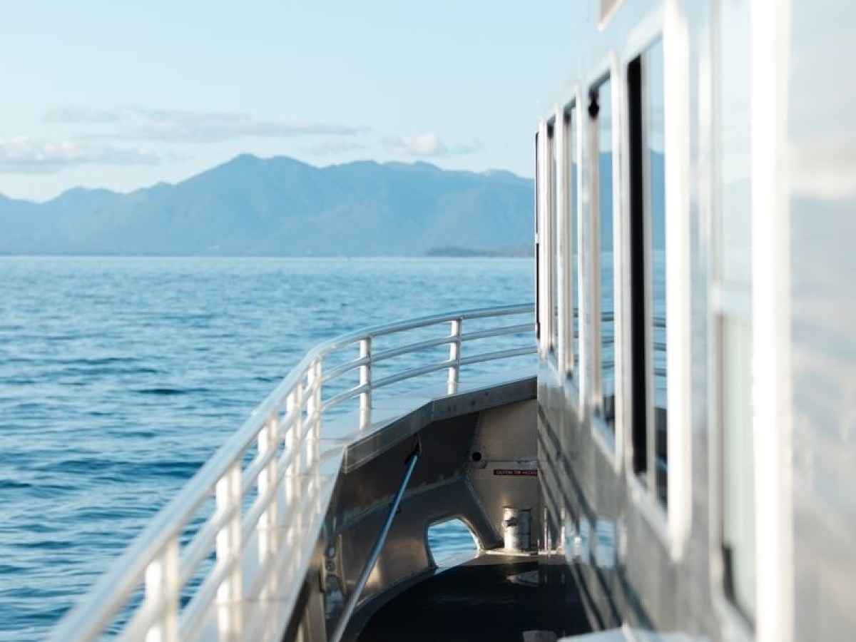 a boat on a body of water