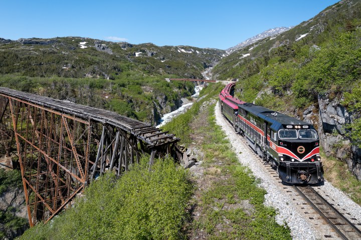 Skagway Train - White PASS
